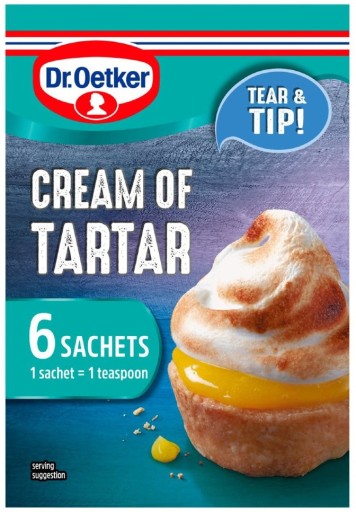 Tartarus Cream, Wine Stone, E336 6x5g Dr.Oetker