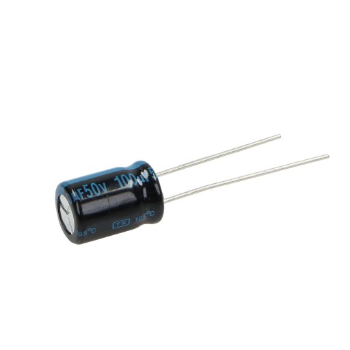 Kondenzátor 100uF/50V