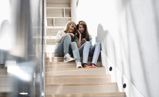 ERINUS LED L B-WW LED schodiskové svietidlo, čierna, biela
