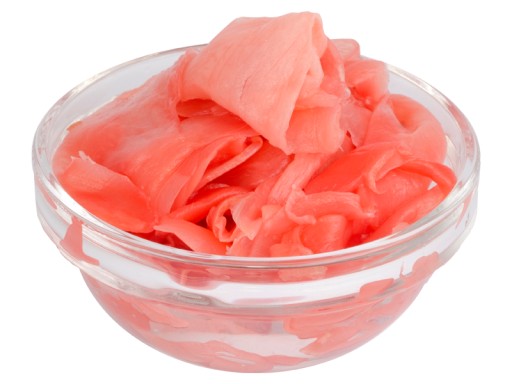 Ružový sushi zázvor čistí chuťové poháriky 190g
