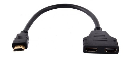Rozdeľovač HDMI 2 PORTY 4K rozdeľovač