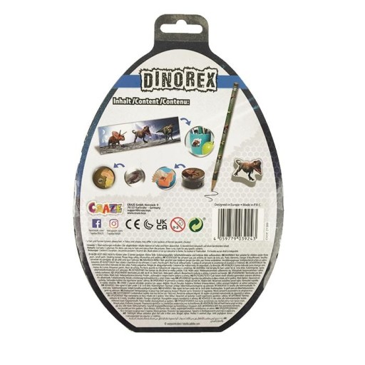 VAJCIA DINOSAUR PREKVAPENIE SET 5 DOPLNKOV