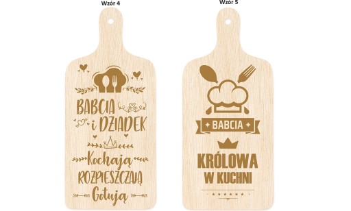 DARČEK ku dňu babky a dedka KUCHYŇSKÁ DOSKA s rúčkou na VAŠE GRAVÍROVANIE