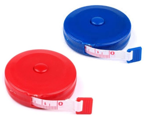 KRAJČÍRSKY CENTIMETER, VALOVANÝ METER, OBOJSTRANNÝ METER, PÁSKA 150CM