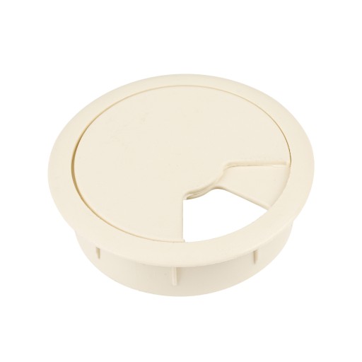 KÁBLOVÝ PRÍSTUP, okrúhly PLASTOVÝ KÁBEL SKLO FI60MM JAVOR - SV.