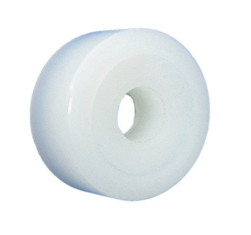Polyamidový valček na brány bez ložísk, priemer 52,5 mm, priemer 15 mm