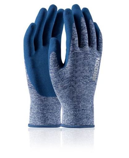 RUKAVICE NATURE modré pracovné rukavice 10 XL latexová pena