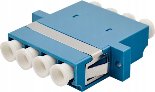Jednorežimový LC/UPC quad FTTH optický adaptér