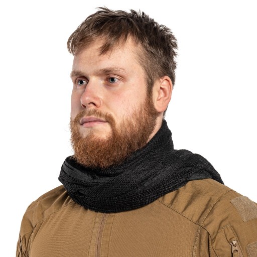 Sieťová šatka Brandit Commando - čierna