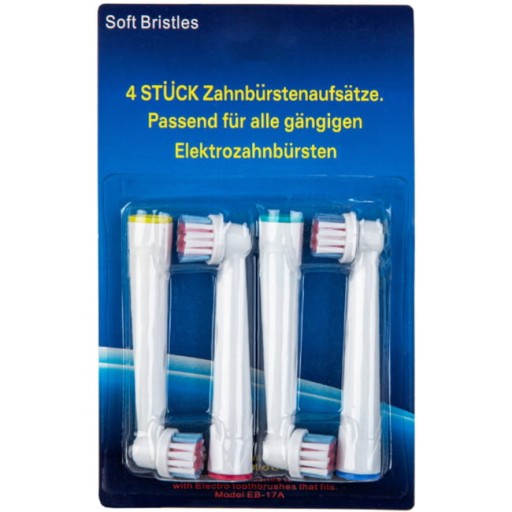 Hlavice elektrických zubných kefiek Oral-B Braun pre deti x4