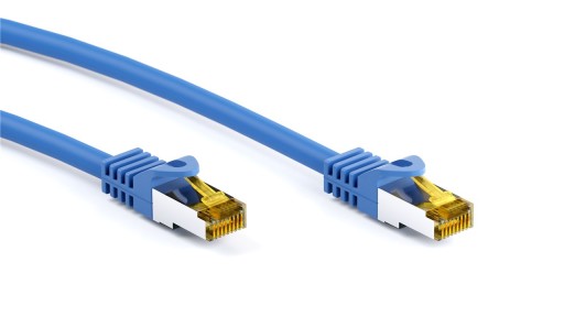 Kategória 7 S/FTP sieťový kábel 500MHz Modrý 1,5m