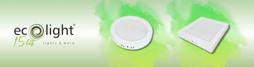 Prisadené LED stropné svietidlo 18W 1980LM 4000K IP20 vnútorné štvorcové