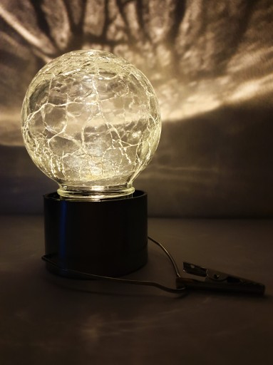 SLNEČNÁ GUĽOVÁ LAMPA, SVIETIACA LAMPA, SOLAR HÁK, ZÁVESNÁ GUĽA, BALKÓN, ZÁHRADKA