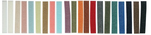 Grograin 8mm flexibilný RED 416 cena za 1m francúzsky 3999