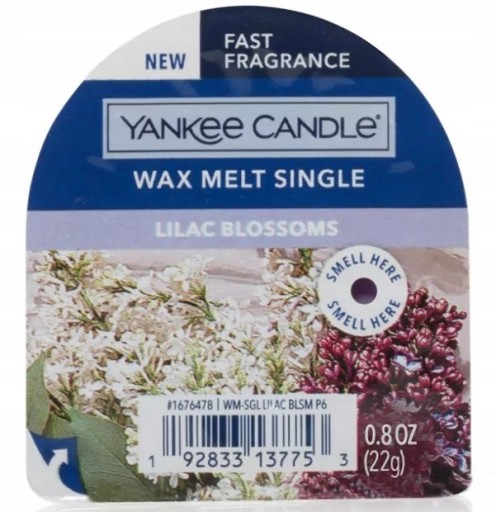 Yankee Candle Lilac Blossoms vonný vosk 22g