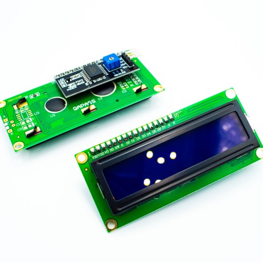 Modrý LCD 1602 16x2 HD44780 s i2C konvertorom Arduino obrazovky