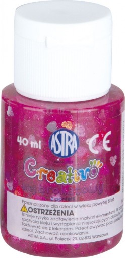 Glitrové lepidlo s konfetami 40 ml 1 kus ZÁRUKA
