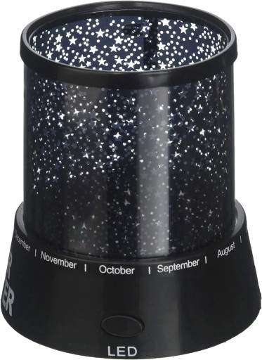 Mini hviezdicový projektor, vesmírna lampa napájaná cez USB