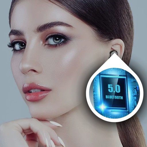 BEZDRÔTOVÉ SLÚCHADLÁ BLUETOOTH 5.3 IN-EAR BT + VSTAVANÁ POWERBANK