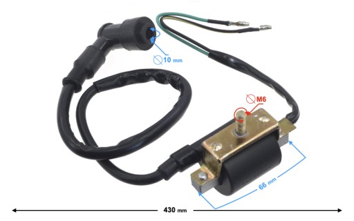 Zapaľovacia cievka s potrubím 4t ATV quad Shineray 50 70 110 125