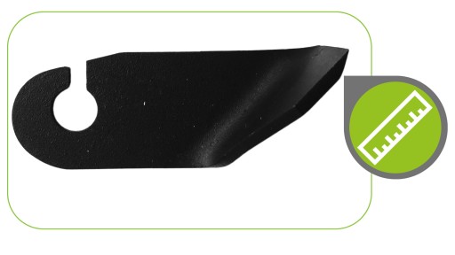 Pravý nôž H77 SHARPEN AMAZONE 9990002 991628 994123 63-AMA-63