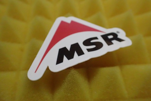NÁLEPKA MSR NÁLEPKA 5,8 x 3,6 cm