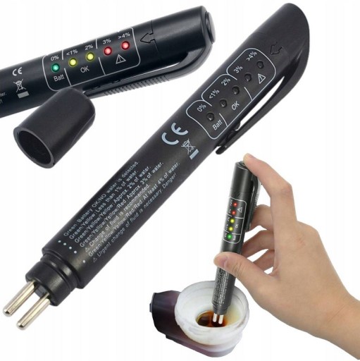 TESTER BRZDOVEJ KVAPALINY LED BODOMETER 3 4 5