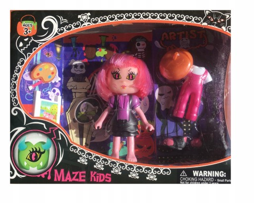 BABY MAZE KLOWN DÉMON MAČKA ČARODEŇ MIX HROCHÍ BÁBIKA