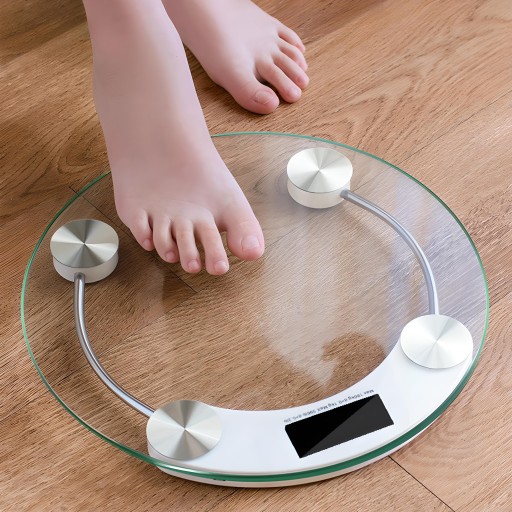 KÚPEĽŇOVÁ VÁHA ELEKTRONICKÁ SKLENENÁ LCD KG SLIM PRECIZNÁ