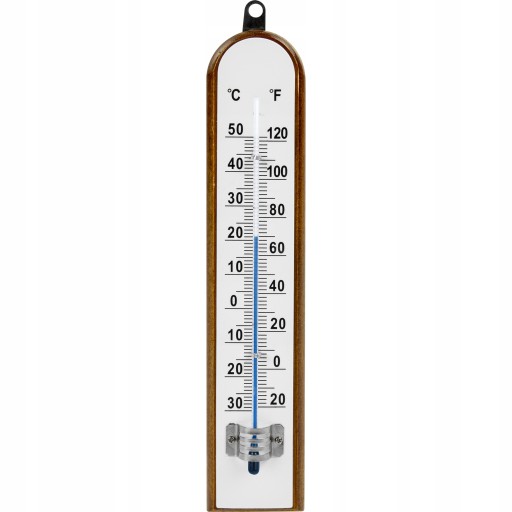 IZBOVÝ TEPLOMER -30 až 50°C drevený Browin