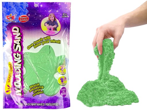 Kinetic Sand Green Color 500g Magic Sand