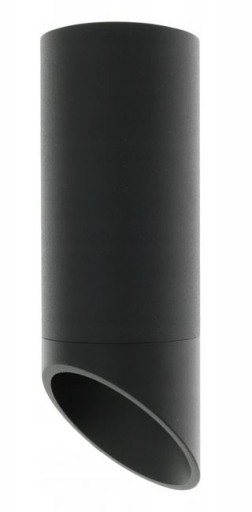 Hliníkové stropné svietidlo Valda Black 160mm