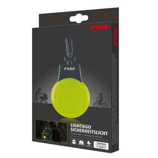 Reflexná LED lampa na kľúče Light&Go REER