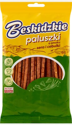Aksam Paluszki Beskidzkie syr Cibuľa 60 g