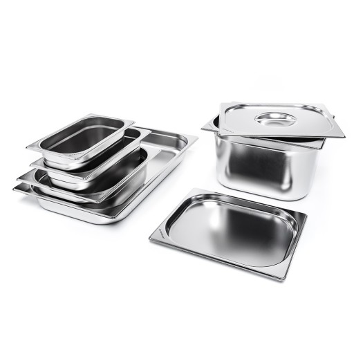 GASTRONOMICKÝ OCELOVÝ NÁDOB ECO GN 1/4 10 CM FORGAST FG06410