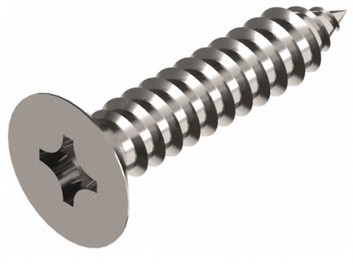 Skrutka do plechu DIN 7982 3,5x22 mm