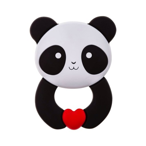 AKUKU SILIKÓNOVÉ MÄKKÉ ZÚBKY PANDA NA ZÚBKY