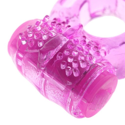 VIBRAČNÝ EREKČNÝ KRUH NA PENIS, SILIKÓN
