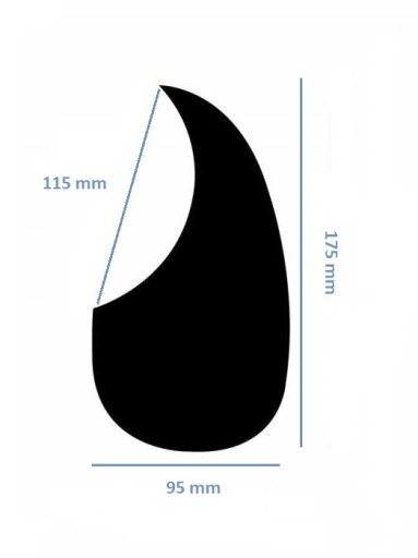 PICK GUARD Ochranná nálepka na gitaru