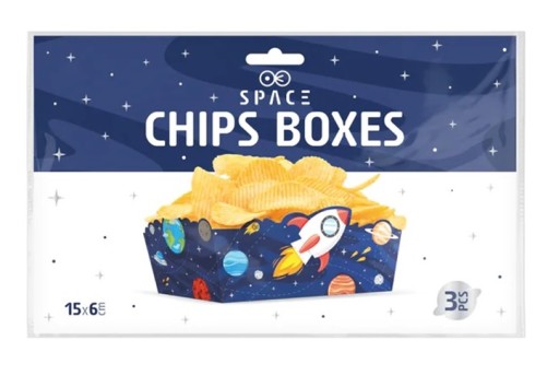 PAPIEROVÉ BOXY NA ŠTIPKY COSMOS ROCKET 3x