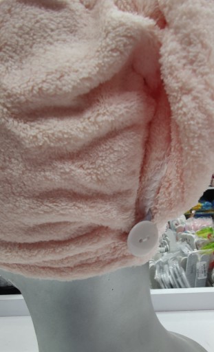 Osuška na sušenie vlasov KILLYS Turban vyrobená z jemného, mäkkého froté