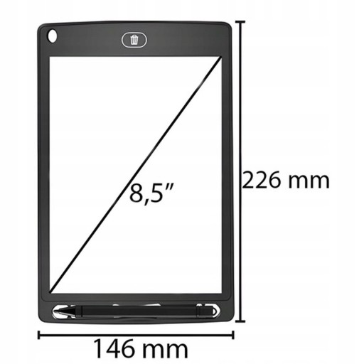 GRAFICKÝ TABLET NA KRESLENIE S MANUÁLNOU TABUĽOU PRE DETI