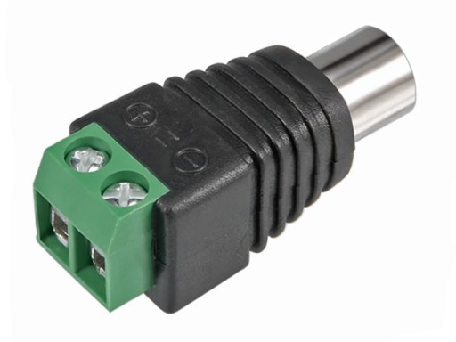 RCA/CINCH zásuvka, skrutkový konektor TERMINAL BLOCK