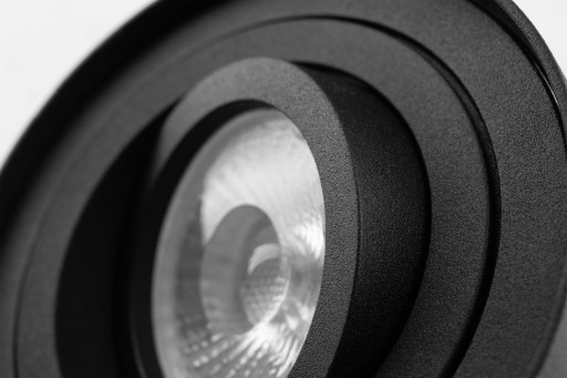 GU10 zápustné halogénové svietidlo MOVABLE LED bodová okrúhla trubica