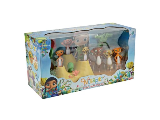 WISSPER SÚPRAVA POSTAVIEK PÚŠŤNY SVET + 3 MEERCATS