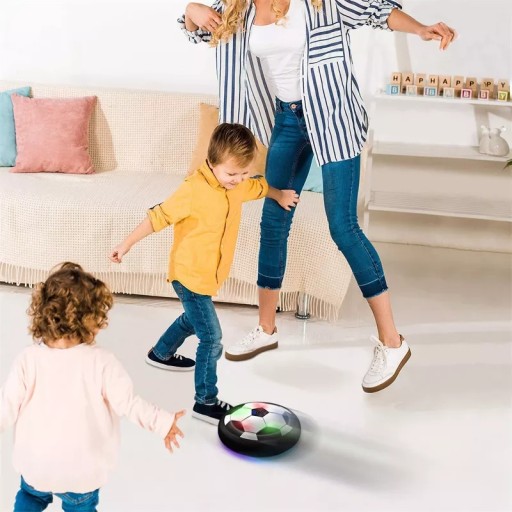 LIETAJÚCA GUĽA LIETAJÚCI DISK VEĽKÁ SVIETIACA LED ZRUČNOSTNÁ HRA