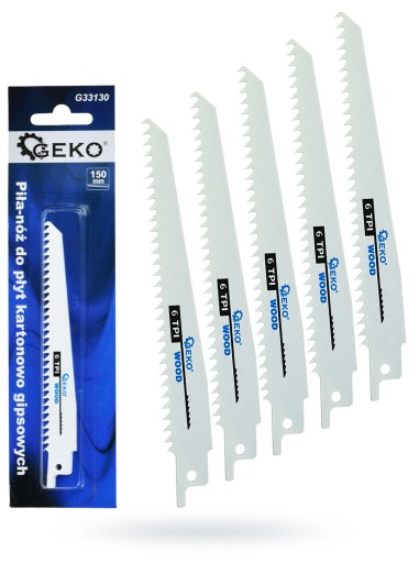 Pílové kotúče priamočiare 150mm 6TPI GEKO G33130