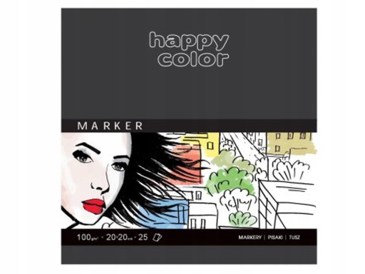 UNIVERZÁLNY BLOK HAPPY FARBA NA KRESLENIE, MAĽOVANIE