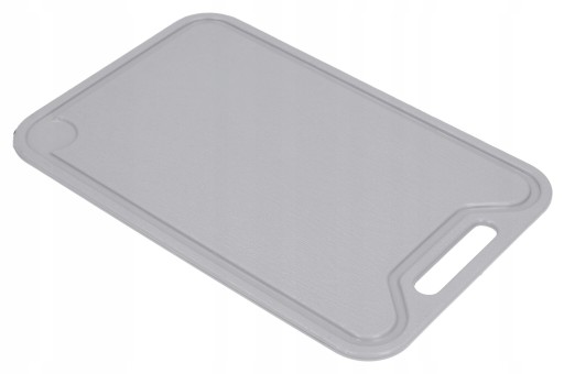 DOSKA NA KRAJENIE plast sivá 17x25,5 s rukoväťou kuchynská doska