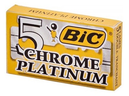 Bic Chrome Platinum Žiletky 5 ks Double Blade